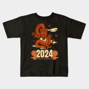 2024 chinease new year, year of the dragon Kids T-Shirt